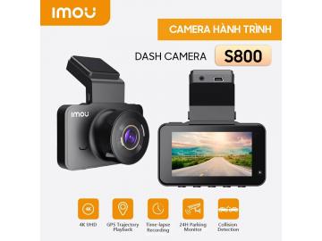 Camera Hành Trình IMOU S800 4K Ống Kính Tích Hợp GPS Điều Khiển Bằng Giọng Nói