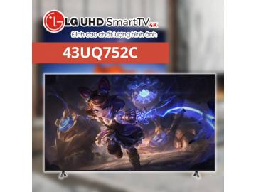 Smart LG TV - 43UQ752C - 4K UHD 43inch