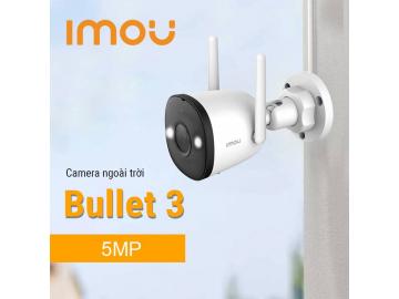 Camera IMOU Bullet 3 Hỗ trợ POE Độ phân giải 5MP