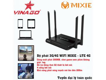 BỘ PHÁT 3G/4G WIFI MIXIE-LTE 4G - 4 CỔNG LAN - 4 ANTENA WIFI