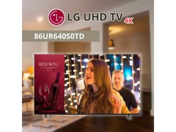 Smart TV LG - 4K UHD 86inch - UHD TV - 86UR640S0TD