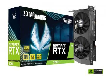 CARD ĐỒ HỌA ZOTAC GAMING GeForce RTX 3060 Twin Edge 8GB GDDR6 128bit ZT-A30630E-10M