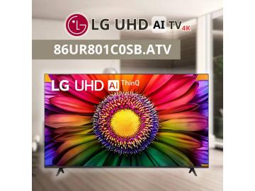 Smart TV LG - 86UR801C0SB.ATV - 4K UHD 86inch - UHD AI TV