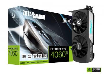 CARD ĐỒ HỌA ZOTAC GAMING GeForce RTX 4060Ti Twin Edge 8GB GDDR6 ZT-D40610E-10M