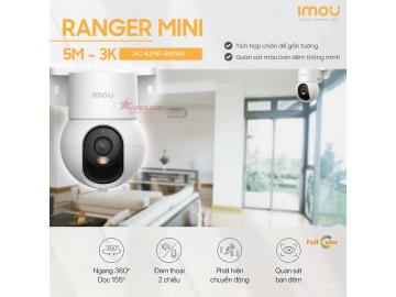 Camera IMOU Ranger Mini 5MP - Camera trong nhà tích hợp chân đế, quan sát đêm thông minh - IPC-K2MP-5H0WE