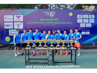 Giải Tennis Trứng Vàng - Golden Egg Tennis Club: Sân chơi gắn kết dành cho đối tác