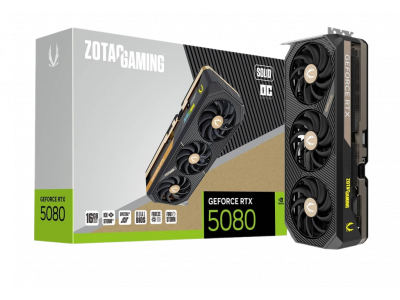 CARD ĐỒ HỌA ZOTAC GAMING GeForce RTX 5080 SOLID OC ZT-B50800J-10P