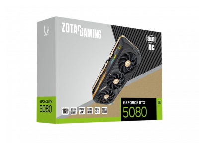 CARD ĐỒ HỌA ZOTAC GAMING GeForce RTX 5080 SOLID OC ZT-B50800J-10P