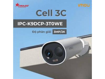 IMOU CELL 3C 3MP - CAMERA NGOÀI TRỜI - IPC-K9DCP-3T0WE - PIN 5000mAh KÉO DÀI 120 NGÀY