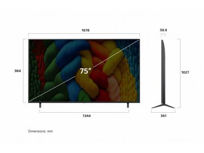 TV thông minh LG NanoCell AI NANO80 4K 75 inch