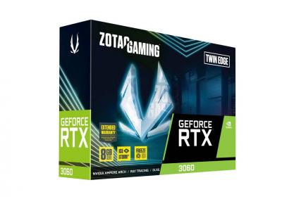 CARD ĐỒ HỌA ZOTAC GAMING GeForce RTX 3060 Twin Edge 8GB GDDR6 128bit ZT-A30630E-10M