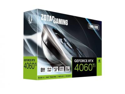 CARD ĐỒ HỌA ZOTAC GAMING GeForce RTX 4060Ti Twin Edge 8GB GDDR6 ZT-D40610E-10M