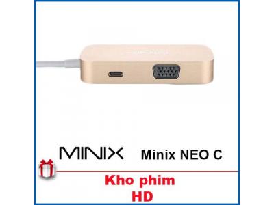 MINIX NEO C, USB-C MULTIPORT ADAPTER - HDMI 4K