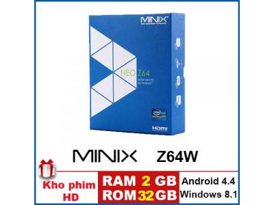 MINIX NEO Z64W - ANDROID BOX MỚI NHẤT MINIX - HỆ ĐIỀU HÀNH WINDOW