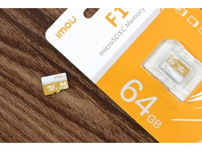 Thẻ Nhớ IMOU 64GB F1 Micro SD Tốc Độ Cao - Bảo hành 5 năm